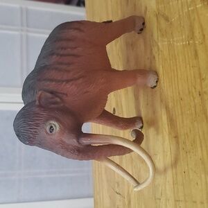 K&M Plastic Wooly Mammoth Toy